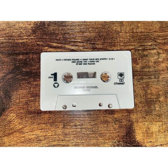Faith by George Michael (Cassette, 1987, Columbia (USA)) - Picture 4 of 5